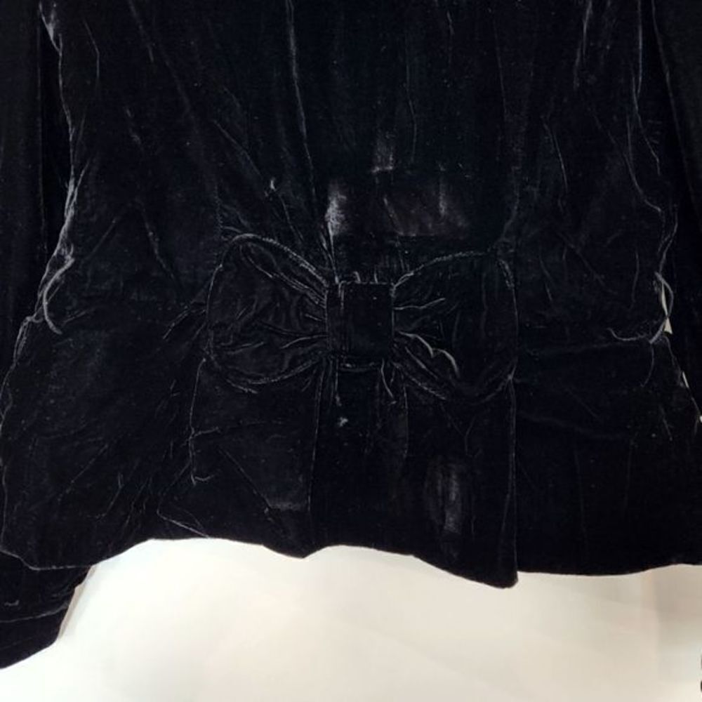 Necessary Objects Velvet Jacket/Blazer - Picture 6 of 8